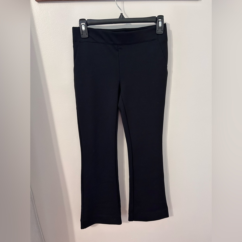 Women’s XS Petite Vera Wang Bootcut Black Capri Dress Pant